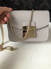 De alta calidad bolsos de cuero genuino de las mujeres cadena de oro bolsa de lujo Cartera de mujer con diseño exclusivo de moda 100% bolso de piel de vacuno