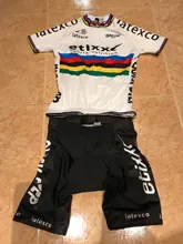 Quick Step-Conjuntos de Jersey de ciclismo para niños, pantalones cortos de manga corta para la cabeza, ropa de ciclismo deportiva, 2020