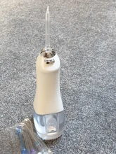 AZDENT-irrigador Dental eléctrico de agua, inalámbrico, portátil, recargable por USB, 5 modos, impermeable IPX7