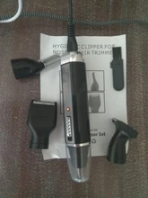 Cortador de pelo de los oídos multifuncional, afeitadora recargable por USB para Barba, cejas, inalámbrica