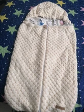 Sacos de dormir para bebés cálido de invierno para cochecito, otoño, con cremallera, envoltura para bebé recién nacido, saco de dormir infantil
