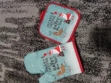 Party-Decoration-Supplies Gloves Kitchen-Mat Dining Christmas-Baking Natal Xmas New-Year