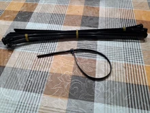 Cable-Tie-Color Releasable Plastic 20pcs-Zip-Ties Black White And 400mm/450mm