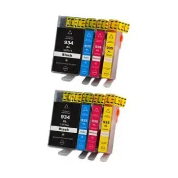 

Compatible Pack 8 x HP 934 XL AND 935 XL Remanufactured