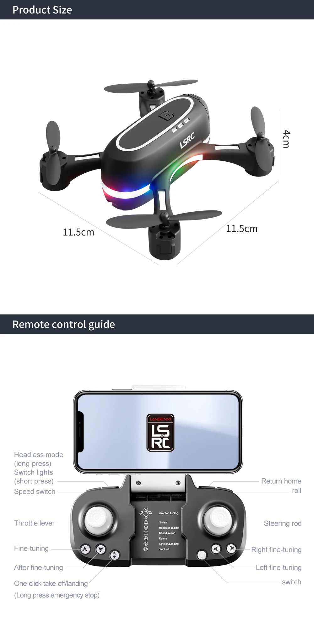 Rainbow LSRC MINI Drone