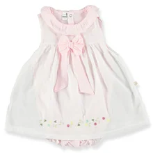 ebebek BabyZ Baby Girl Embroidered Sleeveless Dress Bodysuit