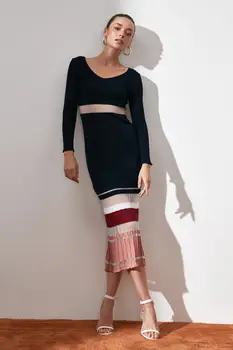 

Trendyol Frize Detailed Knitwear Dress TWOAW21EL0423