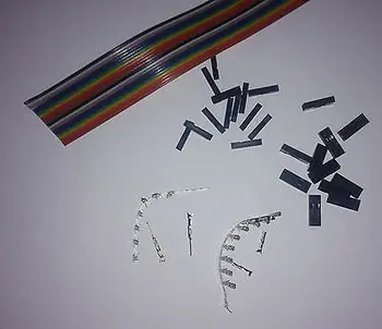

80x Pin Macho-Hembra-20m 2,54 Arduino Cables, Protoboard - Breadboard jumper wire