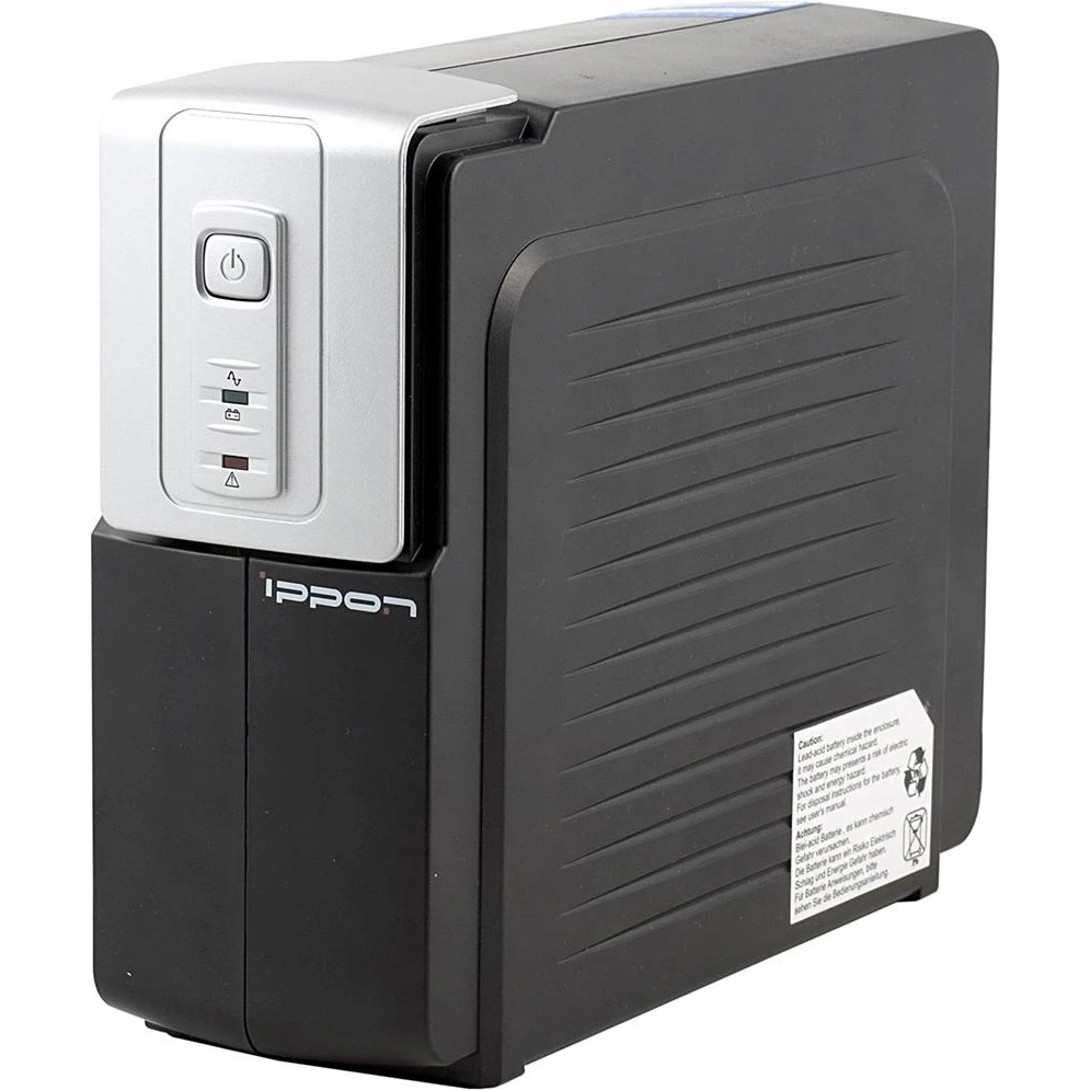 Устройство бесперебойного питания IPPON BACK OFFICE 600 (300Вт/600ВА) (300 Вт; автоопределение частоты входного напряжен