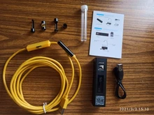 Cámara endoscópica inalámbrica, boroscopio HD de 2,0 MP, Cable de serpiente rígido para IOS, iPhone, Android, Samsung, Smartphone, tableta y PC