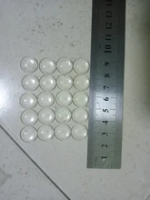 6mm 8mm 10mm 12mm 14mm 16mm 18mm 20mm 25mm 30mm 35mm redonda plana trasera cabujón de vidrio transparente, alta calidad, promoción al por mayor