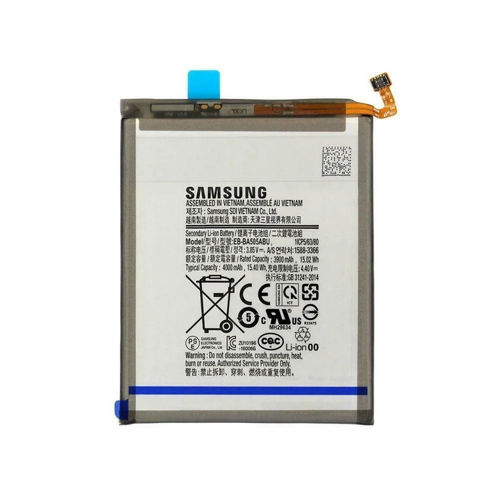 Аккумулятор Samsung A20 2019 / A30 A20s EB BA205 4000 мАч. A205 A305 A207F|Аккумуляторы для мобильных