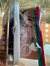 NATUHANA individuales-extensiones de pestañas de visón, de Corea, Color verde, azul y morado, Pestañas postizas naturales suaves de colores