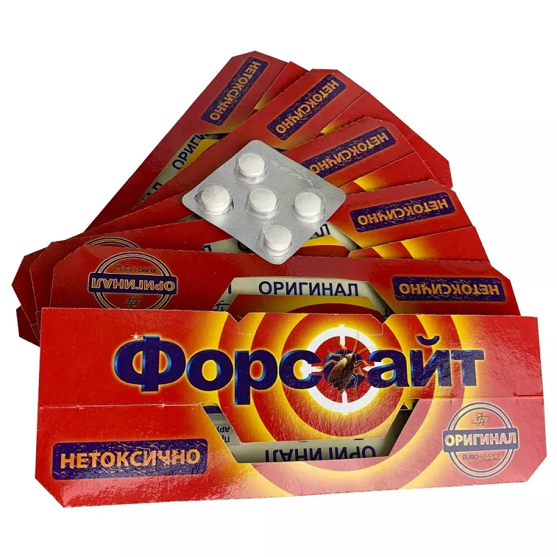 Клеевая ловушка с приманкой от тараканов Форсайт (Форссайт) 5шт | Дом и сад