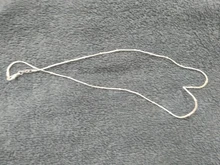 DOTEFFIL-collar de cuentas de cadena de serpiente para mujer y hombre, Plata de Ley 925, 18/20 pulgadas, 1,2/2mm, joyería de compromiso de boda a la moda