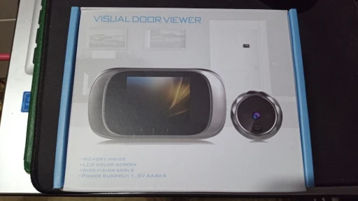 2.8 inch 90 Degree LCD Color Screen Electronic Peephole Digital Eye Outdoor Doorbell photo review