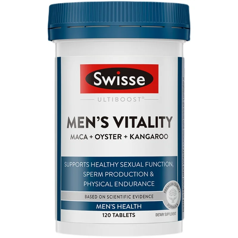 

Australia Swisse Men's Multivitamins 120TABLETS Maintain Activity Energy Levels Mental Alertness Stamina Vitality during Stress