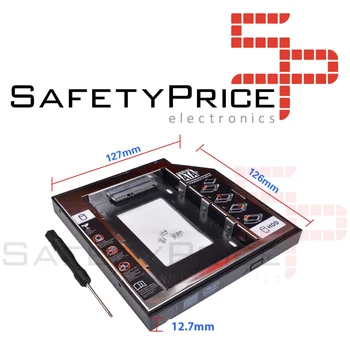 

2.5 "SDD HDD 7,00mm hard disk adapter to 12,7mm portable optical drive