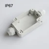 Caja de plástico con 2 agujeros para ESP01 Esp8266 IP67 ► Foto 1/3