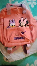 Mochila Minnie Mouse de Disney con dibujos animados para niños y niñas, morral escolar con diseño de ratón de Mickey