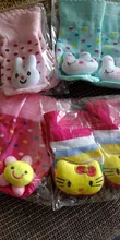 Calcetines antideslizantes de goma para bebé, para pies, divertidos para chica feliz, para recién nacidos de 0 a 6 a 18 meses, nuevos