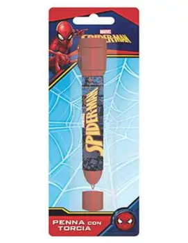 

▷ BALLPOINT PEN WITH FLASHLIGHT SPIDERMAN MARVEL