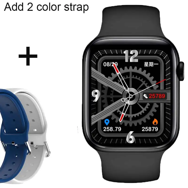 IWO Smart Watch Men Series 7 Wireless Charge Smartwatch Women Heart Rate Watches Bluetooth Call Fitness Tracker For Android IOS 