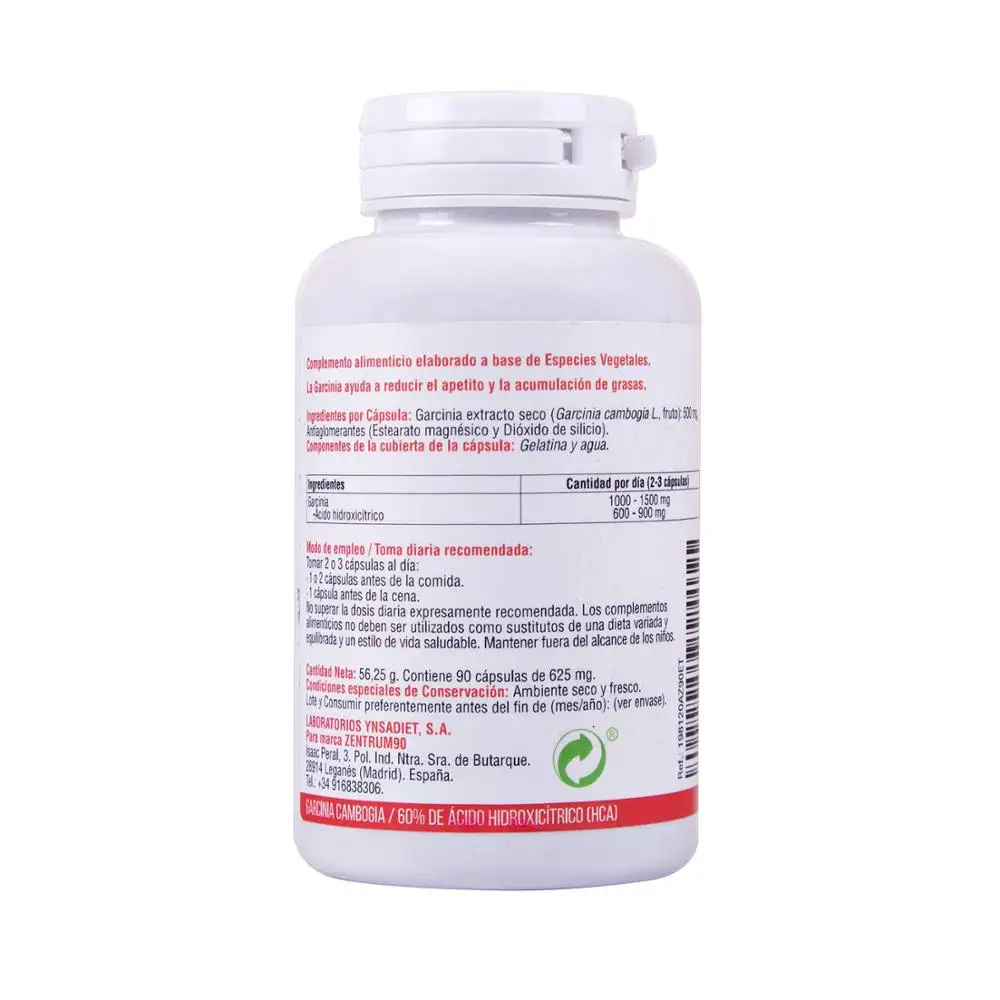 Burning fat | Garcina Cambogia | To Thin | Suppressor appetite | To Combine with diet and sports | 90 capsules Zentrum Burning fat | Garcina Cambogia | To Thin | Suppressor appetite | To Combine with diet and sports | 90 capsules Zentrum