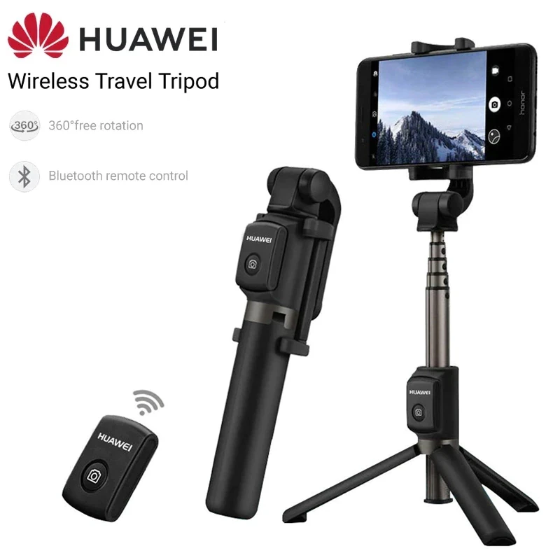 Huawei AF15 Portable Wireless Bluetooth Selfie Stick Tripod Pro Remote Zoom Control Handheld Monopod For iOS Android Phone|Selfie Sticks| AliExpress
