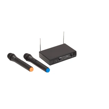 

VHF wireless microphone Dual Plug and Play with 2 Mic. Handheld devices (213,0 MHz-215.5 MHz)