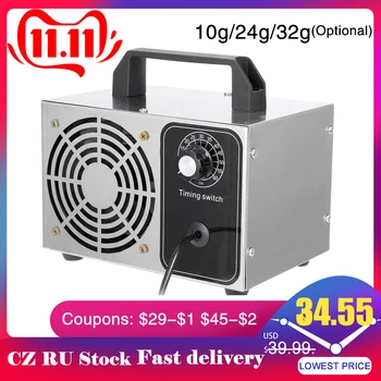 

Portable Ozone Generator 220V Disinfection Machine Ozone Air Purifier Car Household Ozonizer 10/24/28/32g/h Ozone Generators