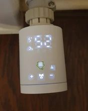 Temperature-Controller Radiator Valve Actuator Programmable Alexa Tuya TRV Ce Zigbee-3.0