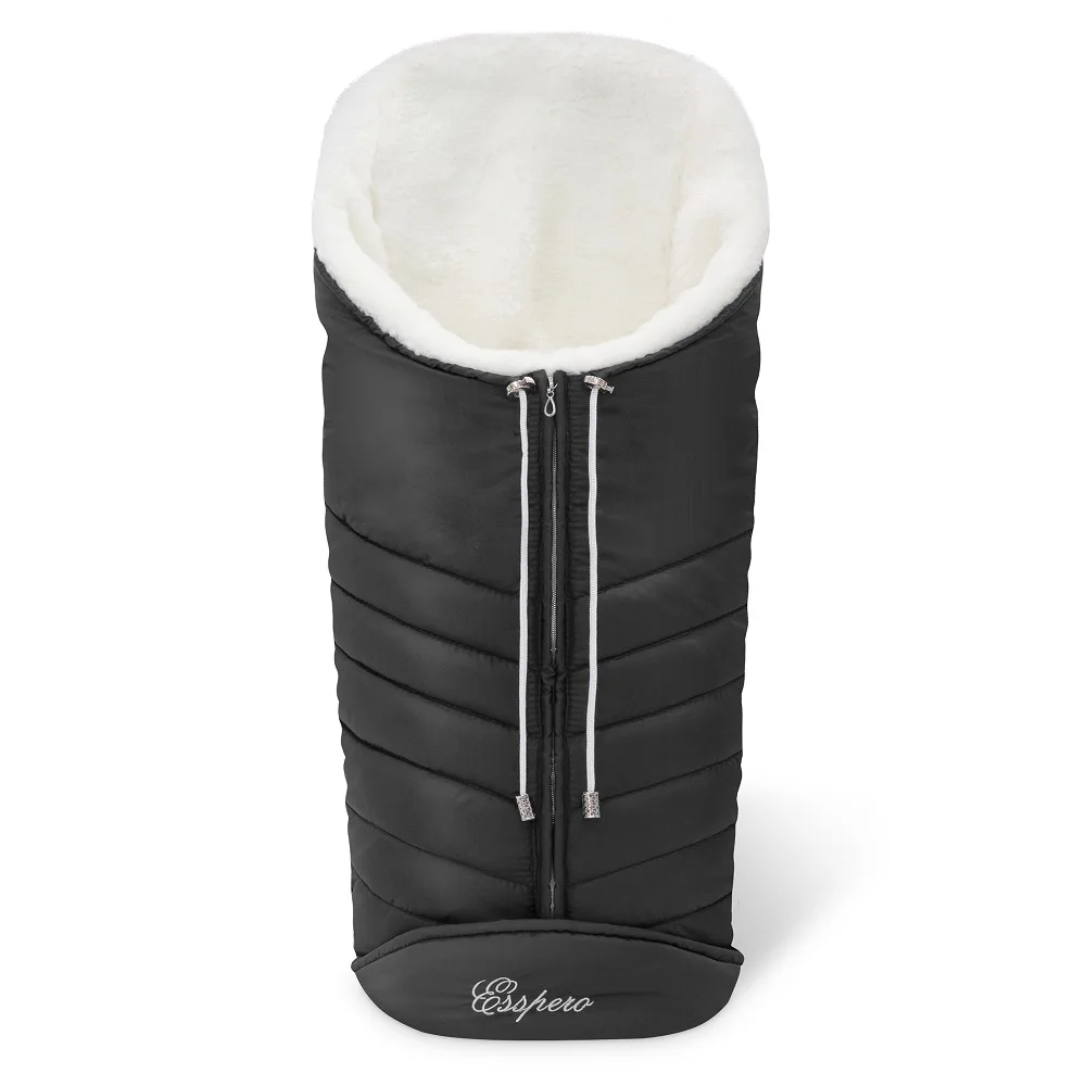 Конверт в коляску Esspero Cosy White - Цвет: Black