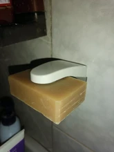 Soporte colgante magnético para jabón, estante de almacenamiento mágico, sin perforaciones, de plástico para el hogar, organizador de baño para jabones de drenaje