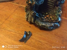 Tanque de peces de acuario decorativo Vintage puente adornos de paisaje árbol para pabellón plantas resina diseño suministros para mascotas casa Decoración