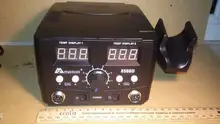 Estación de soldadura Digital LED 2 en 1, 800W, pistola de aire caliente, Estación de Reparación soldador eléctrico para teléfono, PCB, IC, SMD, BGA
