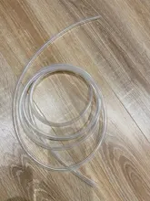 Manguera de silicona transparente de grado alimenticio, manguera de tubo blando de 2mm, 4mm, 6mm, 8mm, 10mm, 12mm, 1/3/5 metros