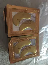 Parches de colágeno para el cuidado de la piel de los ojos, 100 Uds., polvo dorado, antienvejecimiento, ojeras, belleza acné, Cosméticos Coreanos