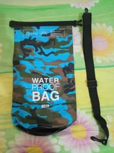 IKSNAIL 2L/5L/10L al aire libre seco bolsa seca impermeable saco flotar bucear plegable bolsas para Rafting en el río océano mochila