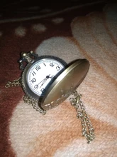 Completo Retro cazador de bronce collar informal cuarzo de los hombres reloj de bolsillo Castillo colgante de cobre regalo para los Fans de reloj de bolsillo reloj Masculino