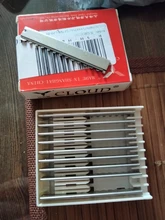10 Uds. De repuesto para peluquería, afeitado, corte de pelo, cuchillas de afeitar, sierra de dientes, herramienta profesional para el hogar, venta al por mayor