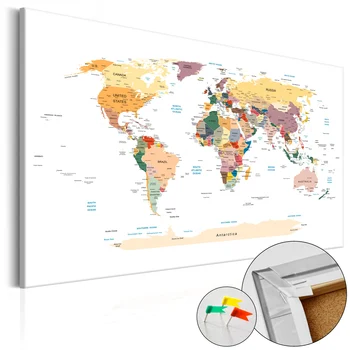 

Pictures of Cork-World Map [Cork Map] - 120x80 cm