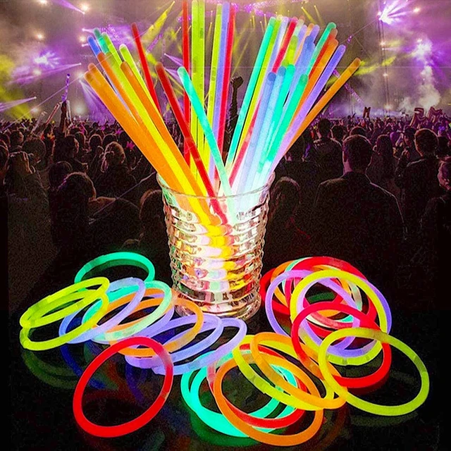 Braccialetti luminosi luminescenti per feste feste di nozze eventi in  discoteca per ospiti di nozze