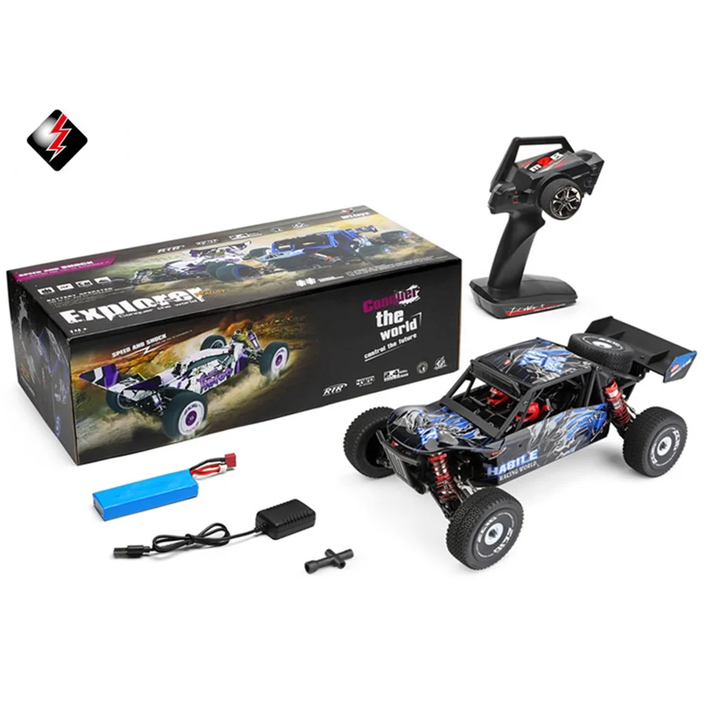 Автомобиль короткий курс Ралли Wltoys XKS 124018 автомобиль багги весы 4X4 1:12 LIPO 60 км/ч с