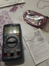 RICHMETERS 102 Multímetro 6000 cuenta con luz de Fondo AC/DC Del Amperímetro Del Voltímetro Del Ohmio Frecuencia Temperatura del Diodo