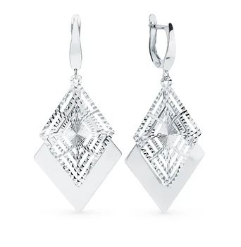 

Silver earrings sunlight sample 925 test