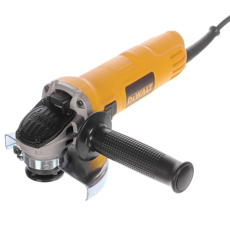 Машина шлифовальная угловая DeWalt DWE4051 (диск 125 мм, мощность 800 Вт, блокировка шпинделя)