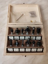 Router-Bit-Set Trimming Milling-Cutter Cutting Woodworking LAVIE Straight Tungsten Carbide