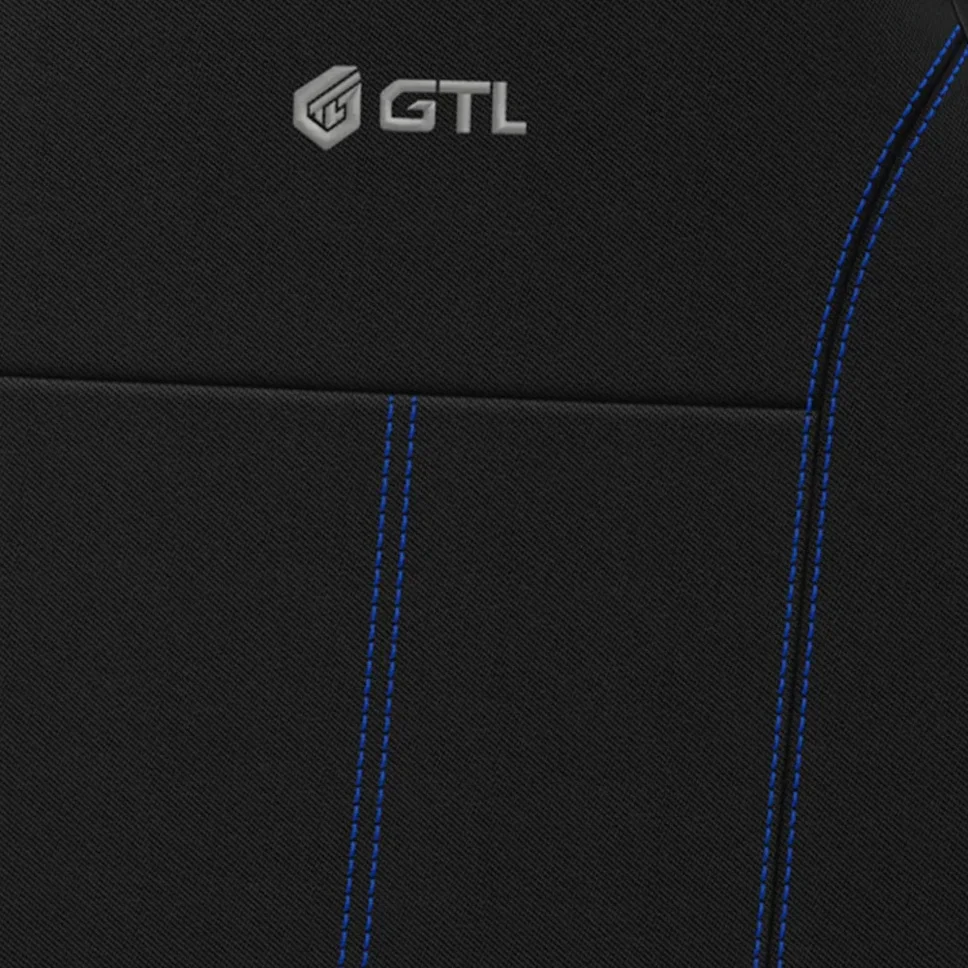 Чехлы GTL Apex 2 FRONT(Черный/Отстрочка синяя