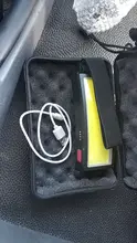 Headlamp Portable Battery-Flashlight Led-Headlight Mini COB with Built-In USB New-Style